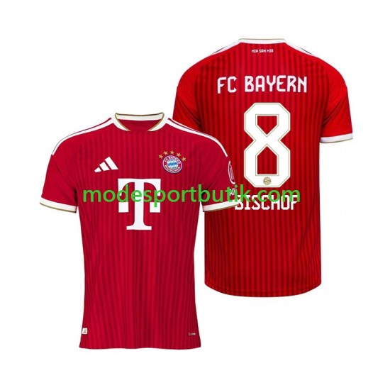 FC Bayern München Matchtröja Tom Bischof 8 Hemma 2026-2027 Kortärmad ,Herr