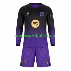 FC Barcelona Matchtröja Borta 2026-2027 Långärmad ,Fotbollsställ Barn