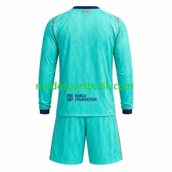 FC Barcelona Matchtröja Tredje 2026-2027 Långärmad ,Fotbollsställ Barn