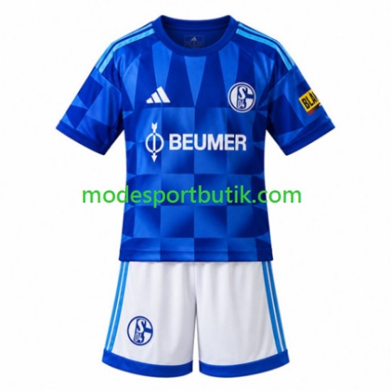 Schalke 04 Matchtröja FC Hemma 2026-2027 Kortärmad ,Fotbollsställ Barn