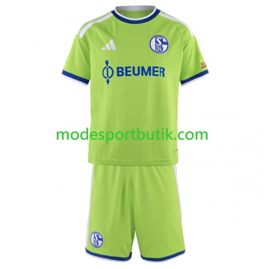 Schalke 04 Matchtröja FC Tredje 2026-2027 Kortärmad ,Fotbollsställ Barn