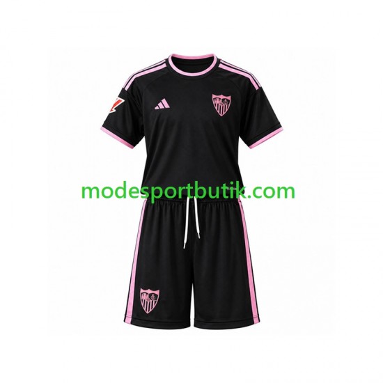 Sevilla FC Matchtröja Tredje 2026-2027 Kortärmad ,Fotbollsställ Barn