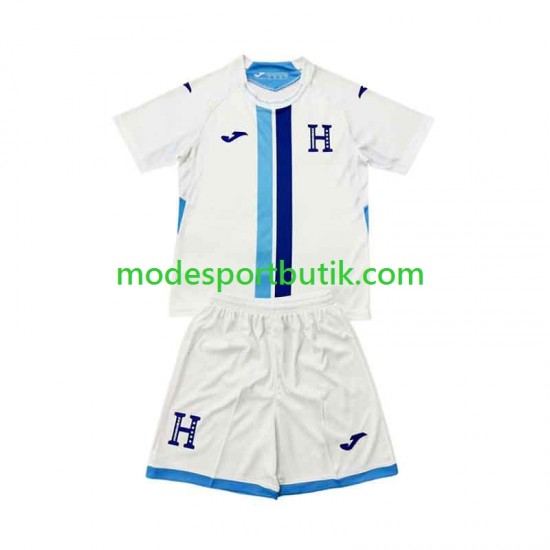 Honduras Matchtröja Hemma 2026 Kortärmad ,Fotbollsställ Barn