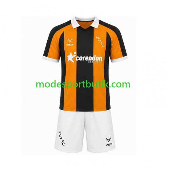 Hull City Matchtröja Hemma 2026-2027 Kortärmad ,Fotbollsställ Barn