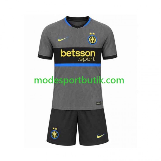 Inter Milan Matchtröja Tredje 2026-2027 Kortärmad ,Fotbollsställ Barn