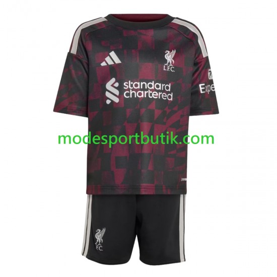Liverpool Matchtröja Tredje 2026-2027 Kortärmad ,Fotbollsställ Barn