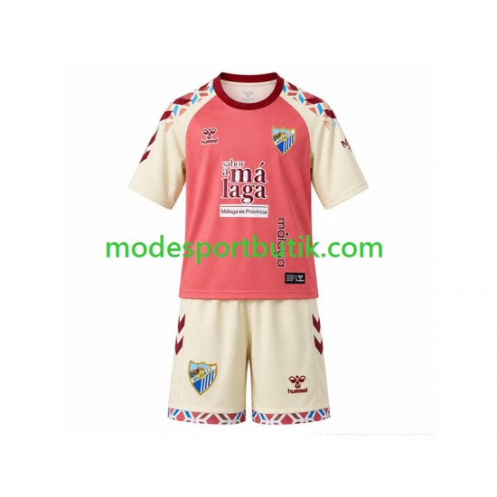 Málaga CF Matchtröja Borta 2026-2027 Kortärmad ,Fotbollsställ Barn