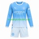 Manchester City Matchtröja Hemma 2026-2027 Långärmad ,Fotbollsställ Barn