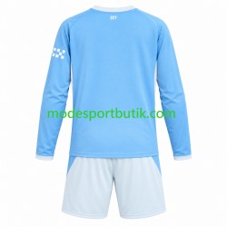 Manchester City Matchtröja Hemma 2026-2027 Långärmad ,Fotbollsställ Barn
