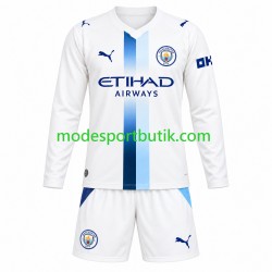 Manchester City Matchtröja Tredje 2026-2027 Långärmad ,Fotbollsställ Barn