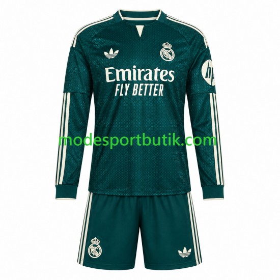 Real Madrid Matchtröja Borta 2026-2027 Långärmad ,Fotbollsställ Barn