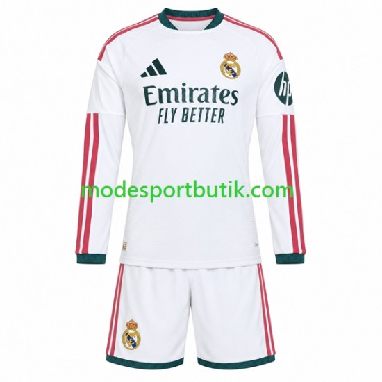 Real Madrid Matchtröja Hemma 2026-2027 Långärmad ,Fotbollsställ Barn