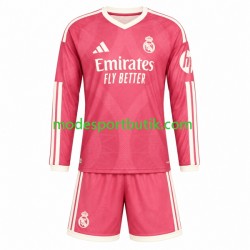 Real Madrid Matchtröja Tredje 2026-2027 Långärmad ,Fotbollsställ Barn