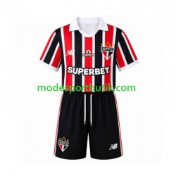 São Paulo Matchtröja Borta 2026-2027 Kortärmad ,Fotbollsställ Barn