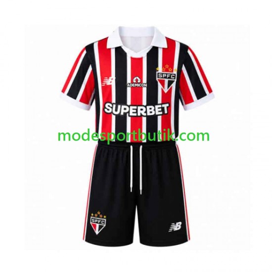 São Paulo Matchtröja Borta 2026-2027 Kortärmad ,Fotbollsställ Barn