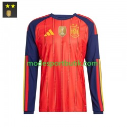 Spanien Matchtröja Hemma 2026-2027 Långärmad ,Herr Spanien Matchtröja Hemma 2026-2027 Långärmad ,Herr