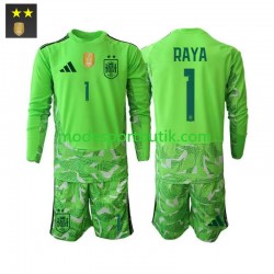 Spanien Matchtröja David Raya 1 Målvakt Tredje 2026-2027 Långärmad ,Fotbollsställ Barn Spanien Matchtröja David Raya 1 Målvakt Tredje 2026-2027 Långärmad ,Fotbollsställ Barn