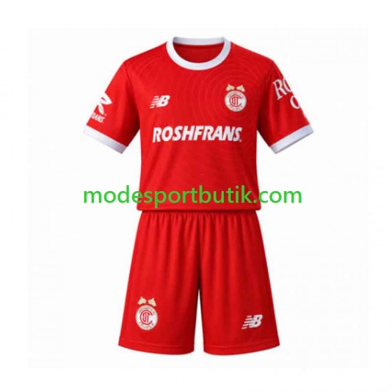 Matchtröja Toluca Hemma 2026-2027 Kortärmad ,Fotbollsställ Barn