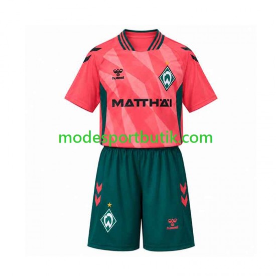 Werder Bremen Matchtröja Tredje 2026-2027 Kortärmad ,Fotbollsställ Barn