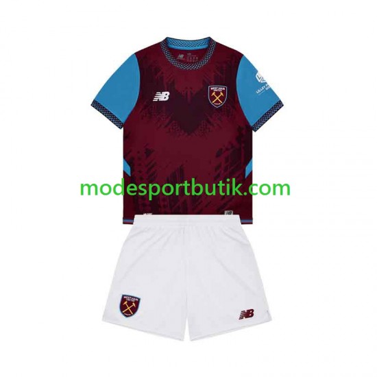 West Ham United Matchtröja Hemma 2026-2027 Kortärmad ,Fotbollsställ Barn