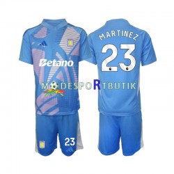 Aston Villa Matchtröja Emiliano Martinez 23 Målvakt Tredje 2024-2025 Kortärmad ,Fotbollsställ Barn