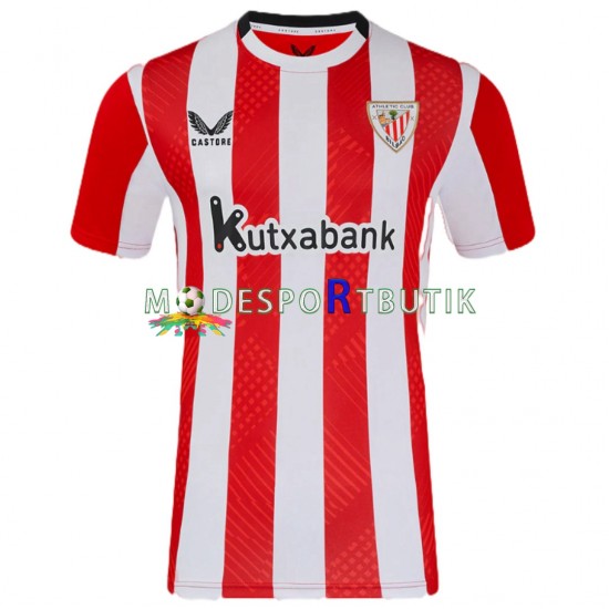 Athletic Bilbao Matchtröja Williams JR 10 Hemma 2024-2025 Kortärmad ,Herr