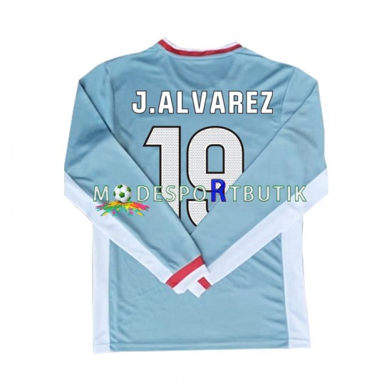 Atlético Madrid Matchtröja Julian Alvarez 19 Borta 2024-2025 Långärmad ,Herr