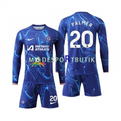 Chelsea Matchtröja Palmer 20 Hemma 2024-2025 Långärmad ,Fotbollsställ Barn