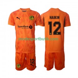 FK Bodø/Glimt Matchtröja Nikita Haikin 12 Målvakt Borta 2025 Kortärmad ,Fotbollsställ Barn