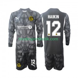 FK Bodø/Glimt Matchtröja Nikita Haikin 12 Målvakt Hemma 2025 Långärmad ,Fotbollsställ Barn