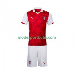 Matchtröja SC Braga Hemma 2025-2026 Kortärmad ,Fotbollsställ Barn