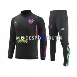 FC Bayern München Tränings Sweatshirtställ Svart 2023-2024