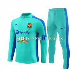 FC Barcelona Tränings Sweatshirtställ Blå 2023-2024 SKU002