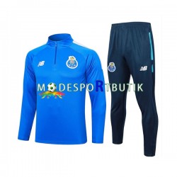 FC Porto Tränings Sweatshirtställ Blå 2023-2024