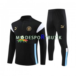 Manchester City Tränings Sweatshirtställ Svart 2023-2024