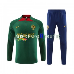 Portugal Tränings Sweatshirtställ Grön 2023-2024