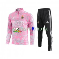 Real Madrid Tränings Sweatshirtställ Dragon Rosa 2023-2024