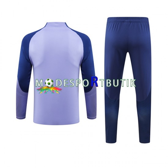 Tottenham Hotspur Tränings Sweatshirtställ Lila 2023-2024