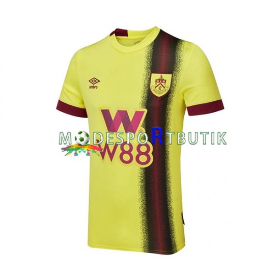 Matchtröja Burnley Borta 2023-2024 Kortärmad ,Herr