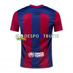 FC Barcelona Matchtröja Rolling Stones Hemma 2023-2024 Kortärmad ,Herr