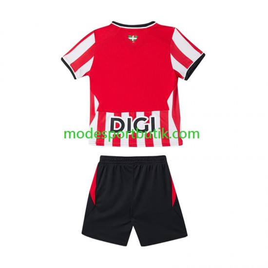 Athletic Bilbao Matchtröja Hemma 2026-2027 Kortärmad ,Fotbollsställ Barn