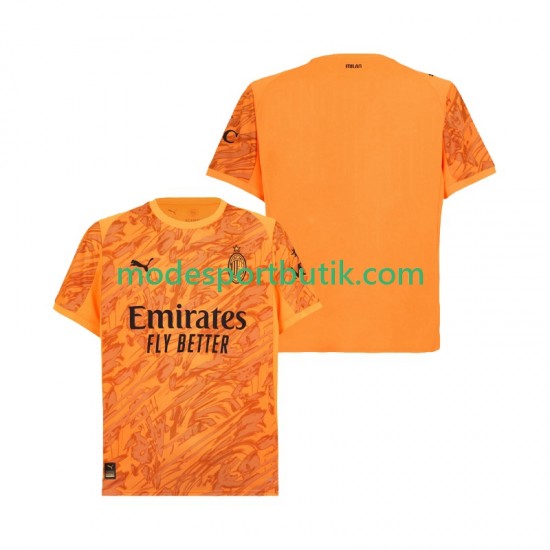 AC Milan Matchtröja Målvakt Tredje 2025-2026 Kortärmad ,Herr