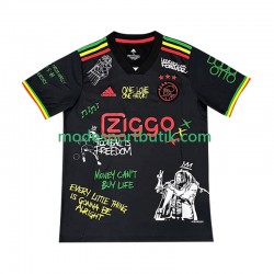 AFC Ajax Matchtröja Bob Marley Special Svart Hemma 2025-2026 Kortärmad ,Herr