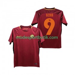 AS Roma Matchtröja DZEKO 9 2017-2018 Retro Hemma Kortärmad ,Herr