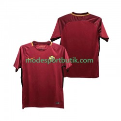 AS Roma Matchtröja 2017-2018 Retro Hemma Kortärmad ,Herr