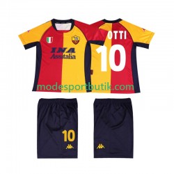 AS Roma Matchtröja TOTTI 10 2001 Retro Hemma Kortärmad ,Fotbollsställ Barn