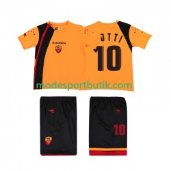 AS Roma Matchtröja TOTTI 10 2005- Retro Hemma 2006 Kortärmad ,Fotbollsställ Barn