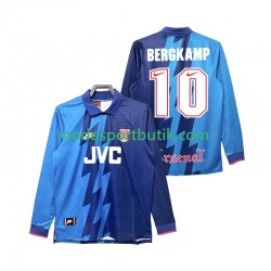 Arsenal Matchtröja Bergkamp 10 1995 1996 Retro Borta Långärmad ,Herr Arsenal Matchtröja Bergkamp 10 1995 1996 Retro Borta Långärmad ,Herr