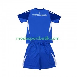 FC Bayern München Matchtröja Målvakt Borta 2025-2026 Kortärmad ,Fotbollsställ Barn