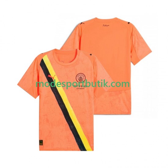 Manchester City Matchtröja KIDSUPER Målvakt Hemma 2025-2026 Kortärmad ,Herr